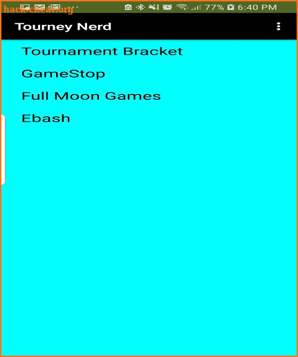 Tourney Nerd screenshot