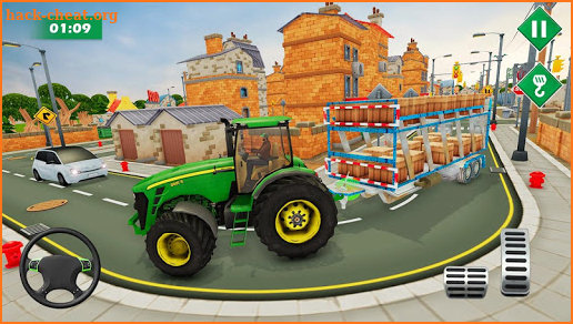 Tow Tractor & Transport Driving 2019 screenshot