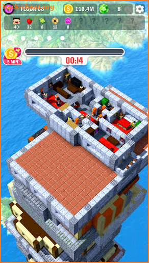 Tower Craft 3D - Idle Block Building Game screenshot