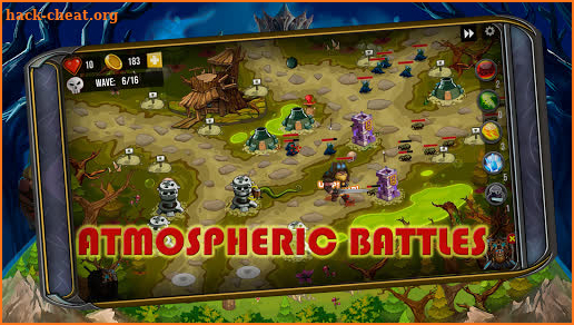 Tower Defense Games - GOLDEN LEGEND screenshot