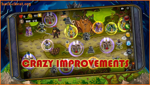 Tower Defense Games - GOLDEN LEGEND screenshot