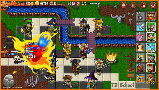 Tower Defense School 2: TD Campaign screenshot