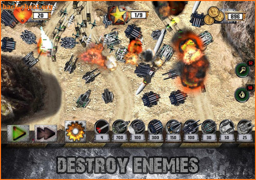 Tower Defense: Tank WAR LUXE screenshot