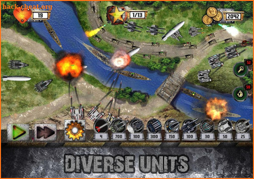 Tower Defense: Tank WAR LUXE screenshot