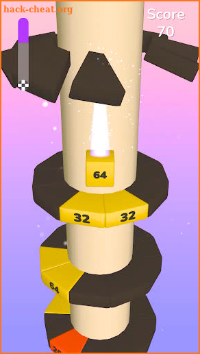 Tower jump 2048 screenshot