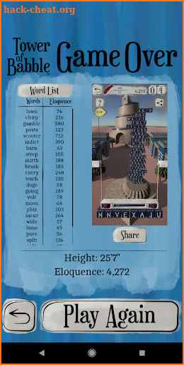 Tower of Babble - Play With Your Words screenshot