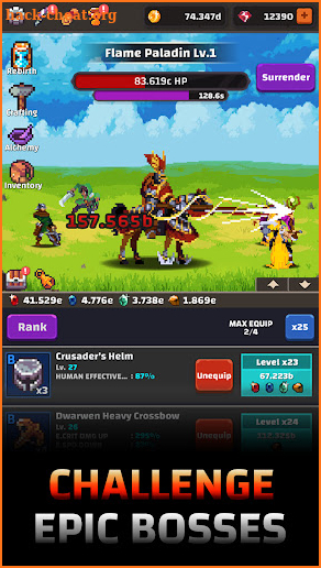 Tower Quest: Pixel Idle RPG screenshot