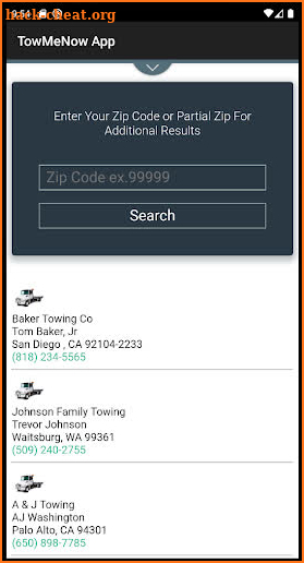 TowMeNow App screenshot