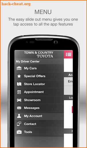 Town & Country Toyota screenshot