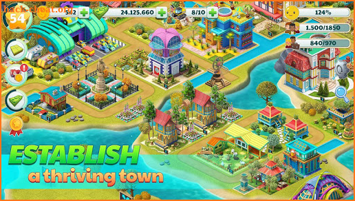 Town City - Village Building Sim Paradise Game 4 U screenshot