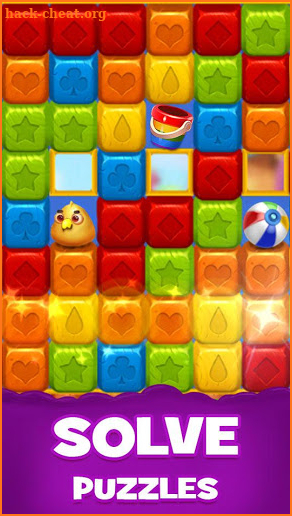 Toy & Toons - Drop Blast & Match Toy Cubes Games screenshot