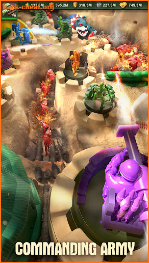 Toy Army Men Defense: Merge screenshot