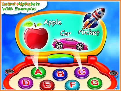 Toy Computer - Phonics,Numbers,Shapes & Animals screenshot