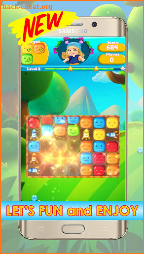 Toy Cube Emoticon Blast screenshot