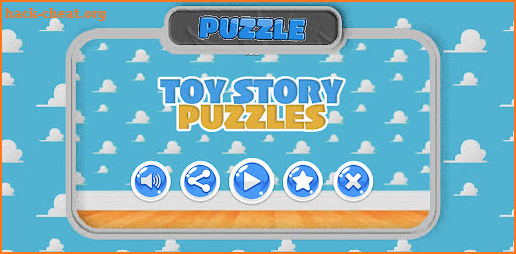 Toy story Puzzle cartoon screenshot