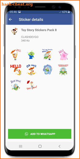 Toy Story Stickers ! WAStickerApps for Whatsapp screenshot