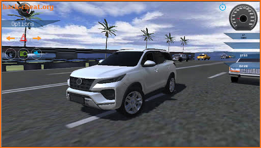 Toyota Fortuner Drive Car Game screenshot