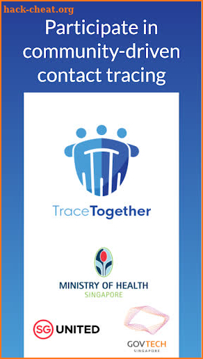 TraceTogether screenshot