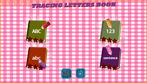 Tracing Letters and Numbers - Preschool free app screenshot