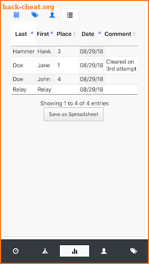 Track & Field Stopwatch for Coaches: Squad Timing screenshot