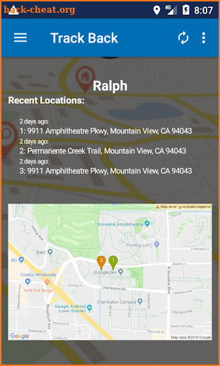 Track Back - GPS Device Tracker and Alert Suite screenshot