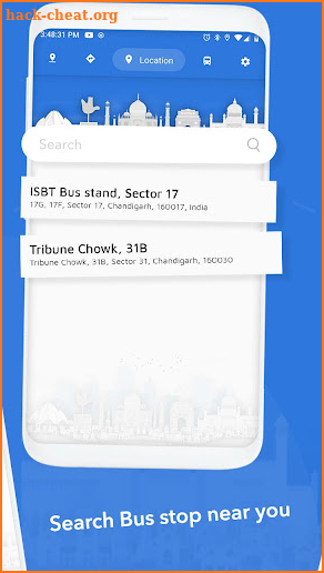 Track My Bus screenshot