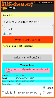 Track2NFC Mult - Android 5+ screenshot