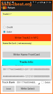 Track2NFC Mult - Android 5+ screenshot