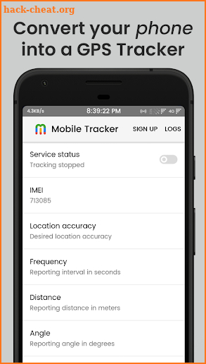 Track7 Network -  GPS Mobile Tracker for Phones screenshot