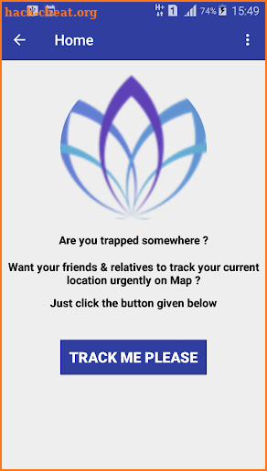 TrackApp screenshot