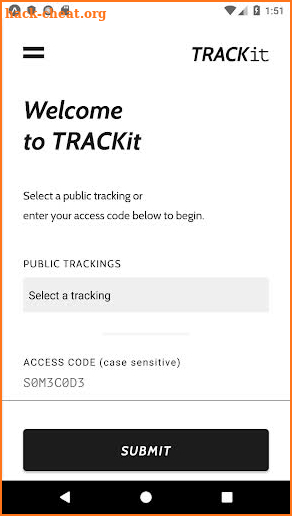 TRACKit - Transportation Tracking Software screenshot