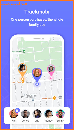 TrackMobi - Family's GPS Phone Tracker screenshot