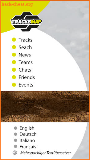 TracksMap - Motocross tracks all over the world screenshot