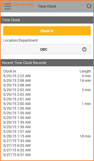 TrackSmart Scheduling screenshot