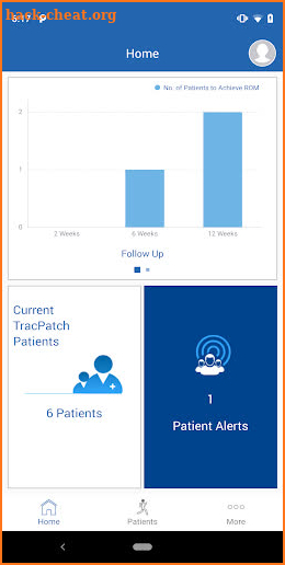 TracPatch Knee HCP screenshot