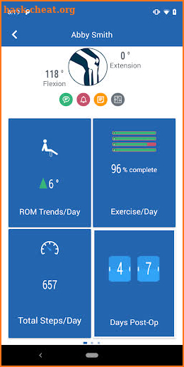 TracPatch Knee HCP screenshot