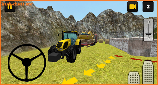 Tractor Driving 3D: Excavator Transport screenshot