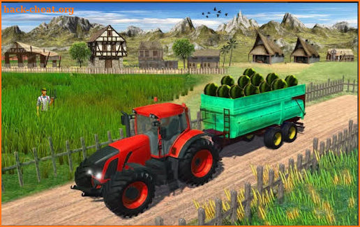 Tractor Driving Farming Games screenshot