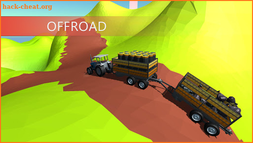 Tractor Driving Offroad: Trolley Transport Cargo screenshot