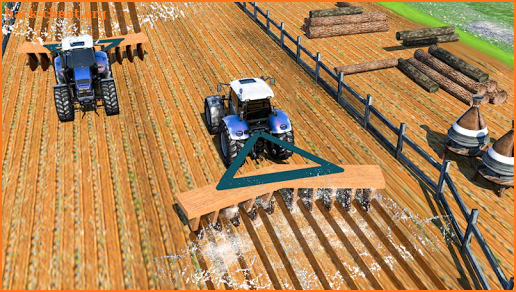 Tractor Farm Driving- Cargo Truck Animal Transport screenshot