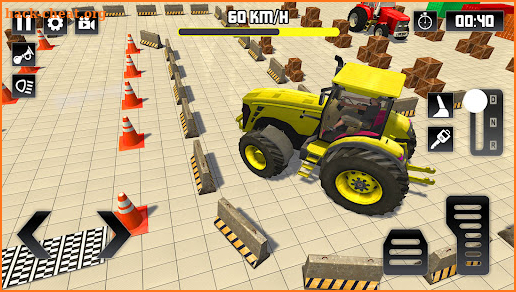 Tractor Parking Game - Tractor screenshot