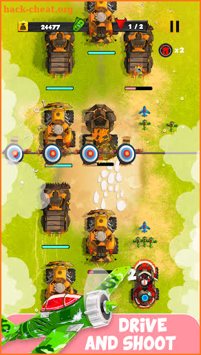 Tractor rush: Animal rescue adventure, shoot'em up screenshot