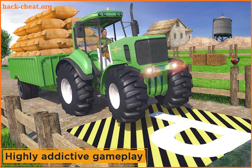 Tractor Trolley Parking Drive screenshot