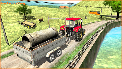 Tractor Trolley Simulator Game screenshot