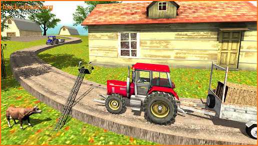 Tractor Trolley Simulator Game screenshot