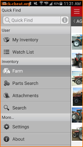 TractorHouse screenshot