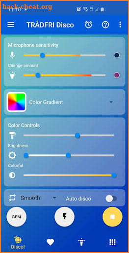 Tradfri Disco for TRÅDFRI screenshot