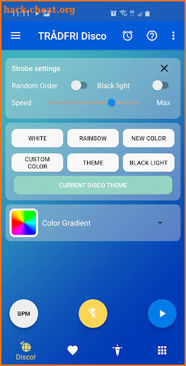 Tradfri Disco for TRÅDFRI screenshot