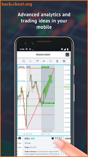 Trading Room - Forex signals and analytics screenshot