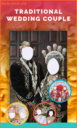 Traditional Wedding Couple Photo Frames screenshot